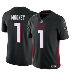 Men Atlanta Falcons 1 Darnell Mooney Black 2024 F U S E Vapor Untouchable Limited Stitched Football Jersey Men Atlanta Falcons 1 Darnell Mooney Black 2024 F U S E Vapor Untouchable Limited Stitched Football Jersey