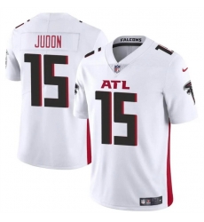 Men Atlanta Falcons 15 Matthew Judon White Vapor Untouchable Limited Stitched Football Jersey Men Atlanta Falcons 15 Matthew Judon White Vapor Untouchable Limited Stitched Football Jersey