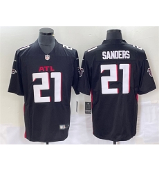 Men Atlanta Falcons 21 Deion Sanders Black Vapor Untouchable Limited Stitched Jersey Men Atlanta Falcons 21 Deion Sanders Black Vapor Untouchable Limited Stitched Jersey