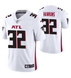 Men Atlanta Falcons 32 Jaylinn Hawkins White Vapor Untouchable Limited Stitched Jersey Men Atlanta Falcons 32 Jaylinn Hawkins White Vapor Untouchable Limited Stitched Jersey