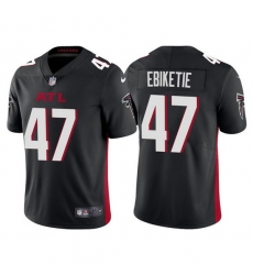 Men Atlanta Falcons 47 Arnold Ebiketie Black Vapor Untouchable Limited Stitched Jersey Men Atlanta Falcons 47 Arnold Ebiketie Black Vapor Untouchable Limited Stitched Jersey