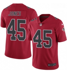 Men Nike Atlanta Falcons 45 Deion Jones Limited Red Rush Vapor Untouchable NFL Jersey Men Nike Atlanta Falcons 45 Deion Jones Limited Red Rush Vapor Untouchable NFL Jersey