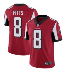 Nike Atlanta Falcons 8 Kyle Pitts Red Team Color Men Stitched NFL Vapor Untouchable Limited Jersey Nike Atlanta Falcons 8 Kyle Pitts Red Team Color Men Stitched NFL Vapor Untouchable Limited Jersey
