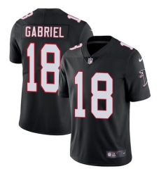 Nike Falcons #18 Taylor Gabriel Black Alternate Mens Stitched NFL Vapor Untouchable Limited Jersey Nike Falcons #18 Taylor Gabriel Black Alternate Mens Stitched NFL Vapor Untouchable Limited Jersey