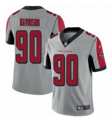 Nike Falcons 90 Marlon Davidson Silver Men Stitched NFL Limited Inverted Legend Jersey Nike Falcons 90 Marlon Davidson Silver Men Stitched NFL Limited Inverted Legend Jersey