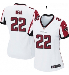 Womens Nike Atlanta Falcons 22 Keanu Neal Game White NFL Jersey Womens Nike Atlanta Falcons 22 Keanu Neal Game White NFL Jersey