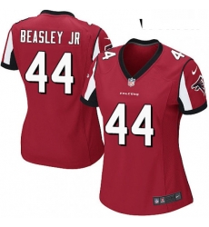 Womens Nike Atlanta Falcons 44 Vic Beasley Game Red Team Color NFL Jersey Womens Nike Atlanta Falcons 44 Vic Beasley Game Red Team Color NFL Jersey