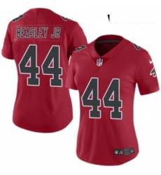 Womens Nike Atlanta Falcons 44 Vic Beasley Limited Red Rush Vapor Untouchable NFL Jersey Womens Nike Atlanta Falcons 44 Vic Beasley Limited Red Rush Vapor Untouchable NFL Jersey