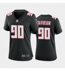 women marlon davidson atlanta falcons black throwback game jersey women marlon davidson atlanta falcons black throwback game jersey