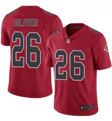 Falcons #26 Isaiah Oliver Red Youth Stitched Football Limited Rush Jersey Falcons #26 Isaiah Oliver Red Youth Stitched Football Limited Rush Jersey