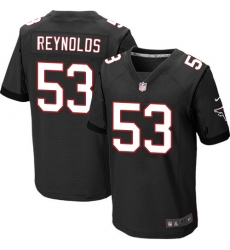 Nike Atlanta Falcons #53 LaRoy Reynolds Elite Youth Black Home Jersey Nike Atlanta Falcons #53 LaRoy Reynolds Elite Youth Black Home Jersey