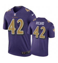 Baltimore Ravens 42 Patrick Ricard Nike color rush Purple Jersey Baltimore Ravens 42 Patrick Ricard Nike color rush Purple Jersey