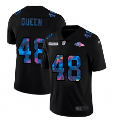 Baltimore Ravens 48 Patrick Queen Men Nike Multi Color Black 2020 NFL Crucial Catch Vapor Untouchable Limited Jersey Baltimore Ravens 48 Patrick Queen Men Nike Multi Color Black 2020 NFL Crucial Catch Vapor Untouchable Limited Jersey