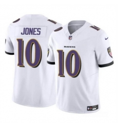 Men Baltimore Ravens 10 Emory Jones White 2023 F U S E Vapor Limited Football Jersey Men Baltimore Ravens 10 Emory Jones White 2023 F U S E Vapor Limited Football Jersey