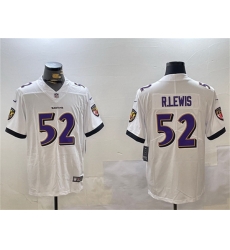 Men Baltimore Ravens 52 Ray Lewis White Vapor Untouchable Limited Football Jersey Men Baltimore Ravens 52 Ray Lewis White Vapor Untouchable Limited Football Jersey