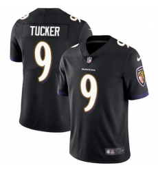 Mens Nike Baltimore Ravens 9 Justin Tucker Black Alternate Vapor Untouchable Limited Player NFL Jersey Mens Nike Baltimore Ravens 9 Justin Tucker Black Alternate Vapor Untouchable Limited Player NFL Jersey