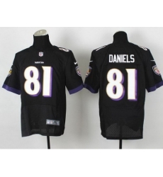 Nike Baltimore Ravens 81 Owen Daniels Black Elite NFL Jersey Nike Baltimore Ravens 81 Owen Daniels Black Elite NFL Jersey