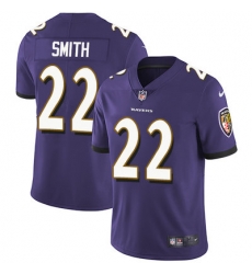 Nike Ravens #22 Jimmy Smith Purple Team Color Mens Stitched NFL Vapor Untouchable Limited Jersey Nike Ravens #22 Jimmy Smith Purple Team Color Mens Stitched NFL Vapor Untouchable Limited Jersey