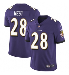 Nike Ravens #28 Terrance West Purple Team Color Mens Stitched NFL Vapor Untouchable Limited Jersey Nike Ravens #28 Terrance West Purple Team Color Mens Stitched NFL Vapor Untouchable Limited Jersey