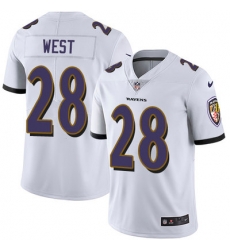 Nike Ravens #28 Terrance West White Mens Stitched NFL Vapor Untouchable Limited Jersey Nike Ravens #28 Terrance West White Mens Stitched NFL Vapor Untouchable Limited Jersey