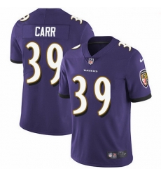 Nike Ravens 39 Brandon Carr Purple Team Color Men Stitched NFL Vapor Untouchable Limited Jersey Nike Ravens 39 Brandon Carr Purple Team Color Men Stitched NFL Vapor Untouchable Limited Jersey