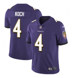 Nike Ravens #4 Sam Koch Purple Team Color Mens Stitched NFL Vapor Untouchable Limited Jersey Nike Ravens #4 Sam Koch Purple Team Color Mens Stitched NFL Vapor Untouchable Limited Jersey