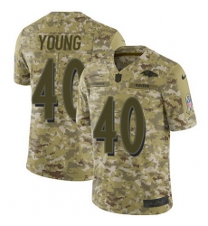 Nike Ravens #40 Kenny Young Camo Mens Stitched NFL Limited 2018 Salute To Service Jersey Nike Ravens #40 Kenny Young Camo Mens Stitched NFL Limited 2018 Salute To Service Jersey