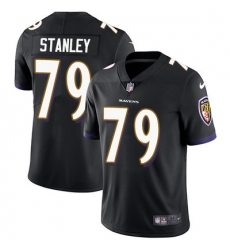 Nike Ravens #79 Ronnie Stanley Black Alternate Mens Stitched NFL Vapor Untouchable Limited Jersey Nike Ravens #79 Ronnie Stanley Black Alternate Mens Stitched NFL Vapor Untouchable Limited Jersey