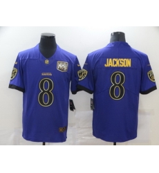 Nike Ravens 8 Lamar Jackson Purple Gold Vapor Untouchable Limited Jersey Nike Ravens 8 Lamar Jackson Purple Gold Vapor Untouchable Limited Jersey