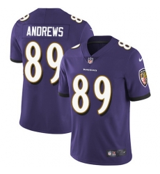 Nike Ravens #89 Mark Andrews Purple Team Color Mens Stitched NFL Vapor Untouchable Limited Jersey Nike Ravens #89 Mark Andrews Purple Team Color Mens Stitched NFL Vapor Untouchable Limited Jersey