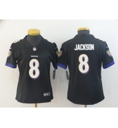 Nike Ravens 8 LaMar Jackson Black Women Vapor Untouchable Limited Jersey Nike Ravens 8 LaMar Jackson Black Women Vapor Untouchable Limited Jersey
