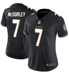 Ravens 7 Trace McSorley Black Alternate Women Stitched Football Vapor Untouchable Limited Jersey Ravens 7 Trace McSorley Black Alternate Women Stitched Football Vapor Untouchable Limited Jersey