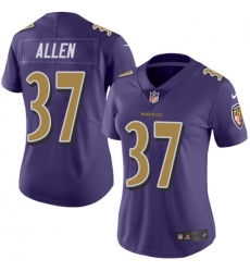 Women Javorius Allen Baltimore Ravens Limited Purple Color Rush Jersey Women Javorius Allen Baltimore Ravens Limited Purple Color Rush Jersey