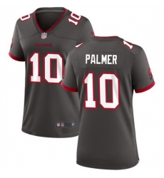 Women Tampa Bay Buccanee 10 Trey Palmer Grey 2023 Stitched Jersey Run Small Women Tampa Bay Buccanee 10 Trey Palmer Grey 2023 Stitched Jersey Run Small