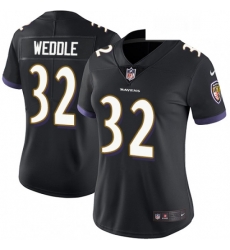 Womens Nike Baltimore Ravens 32 Eric Weddle Black Alternate Vapor Untouchable Limited Player NFL Jersey Womens Nike Baltimore Ravens 32 Eric Weddle Black Alternate Vapor Untouchable Limited Player NFL Jersey
