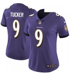Womens Nike Baltimore Ravens 9 Justin Tucker Purple Team Color Vapor Untouchable Limited Player NFL Jersey Womens Nike Baltimore Ravens 9 Justin Tucker Purple Team Color Vapor Untouchable Limited Player NFL Jersey