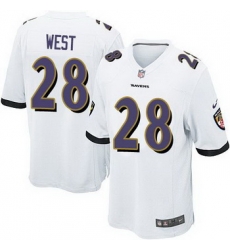 Nike Ravens 28 Terrance West White Youth Stitched NFL New Elite Jersey Nike Ravens 28 Terrance West White Youth Stitched NFL New Elite Jersey