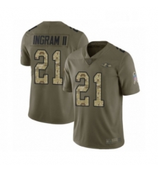 Youth Baltimore Ravens 21 Mark Ingram II Limited Olive Camo Salute to Service Football Jersey Youth Baltimore Ravens 21 Mark Ingram II Limited Olive Camo Salute to Service Football Jersey