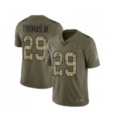 Youth Baltimore Ravens 29 Earl Thomas III Limited Olive Camo Salute to Service Football Jersey Youth Baltimore Ravens 29 Earl Thomas III Limited Olive Camo Salute to Service Football Jersey