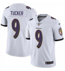 Youth Baltimore Ravens 9 Justin Tucker White Vapor Untouchable Limited Stitched Jersey Youth Baltimore Ravens 9 Justin Tucker White Vapor Untouchable Limited Stitched Jersey