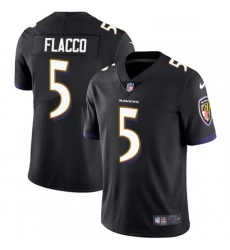 Youth Nike Baltimore Ravens 5 Joe Flacco Black Alternate Vapor Untouchable Limited Player NFL Jersey Youth Nike Baltimore Ravens 5 Joe Flacco Black Alternate Vapor Untouchable Limited Player NFL Jersey