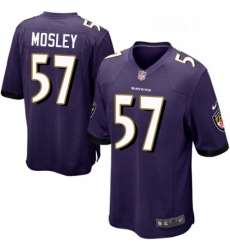 Youth Nike Baltimore Ravens 57 CJ Mosley Game Purple Team Color NFL Jersey Youth Nike Baltimore Ravens 57 CJ Mosley Game Purple Team Color NFL Jersey