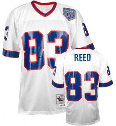 BUFFALO BILLs 83 REED white mitchell&ness BUFFALO BILLs 83 REED white mitchell&ness