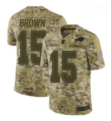 Bills 15 John Brown Camo Men Stitched Football Limited 2018 Salute To Service Jersey Bills 15 John Brown Camo Men Stitched Football Limited 2018 Salute To Service Jersey