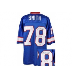 Buffalo Bills 78 B.Smith Throwback M&N Signed NFL Jerseys Buffalo Bills 78 B.Smith Throwback M&N Signed NFL Jerseys
