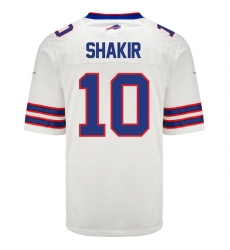 Men Buffalo Bills 10 Khalil Shakir White Limited Jersey Men Buffalo Bills 10 Khalil Shakir White Limited Jersey