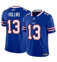 Men Buffalo Bills 13 Mack Hollins Blue 2024 F U S E Vapor Untouchable Limited Stitched Football Jersey Men Buffalo Bills 13 Mack Hollins Blue 2024 F U S E Vapor Untouchable Limited Stitched Football Jersey