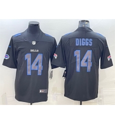 Men Buffalo Bills 14 Stefon Diggs Black 2018 Impact Limited Stitched Jersey Men Buffalo Bills 14 Stefon Diggs Black 2018 Impact Limited Stitched Jersey