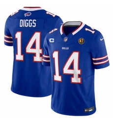 Men Buffalo Bills 14 Stefon Diggs Blue 2023 F U S E With 3 Star C Ptach And John Madden Patch Vapor Limited Stitched Football Jersey Men Buffalo Bills 14 Stefon Diggs Blue 2023 F U S E With 3 Star C Ptach And John Madden Patch Vapor Limited Stitched Football Jersey