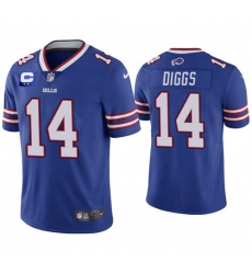 Men Buffalo Bills 2022 #14 Stefon Diggs Royal Blue With 2-star C Patch Vapor Untouchable Limited Stitched NFL Jersey Men Buffalo Bills 2022 #14 Stefon Diggs Royal Blue With 2-star C Patch Vapor Untouchable Limited Stitched NFL Jersey